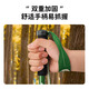 Explorer (TAN XIAN ZHE) children's trekking pole, ultra-light telescopic trekking pole, aluminum alloy multi-functional crutch, mountain climbing and hiking outdoor trekking pole, children's model, pine green (53-115cm)