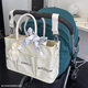 BOIJING BOLSO MAMANA JAPÍA MATRA Y BEBÉ 2025 NUEVA Corriente bolsas colgantes para bebés Baby Baby Artefacto bolso saliendo a almacenar estilos nuevos y viejos al azar blanco tamaño mediano ajustable ajustable