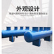 Manifold water collector circulating water collector manifold HVAC accumulated water manifold pipe diverter DN300