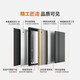 欧帝乐（OUDILE）028现代轻奢甲级防盗门入户门暗铰链+2150*1050-2250*960+3D人脸锁