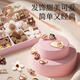 Dimanqi children's jewelry gift box set girl birthday princess jewelry toys milk coffee hair accessories 153 pieces New Year's gift