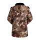 Winter cotton coat plus velvet cotton coat thickened mid-length camouflage cotton coat cold storage warm and cold-proof clothing labor protection cotton coat yellow pattern plus velvet thickened medium size (recommended 136Jin Jin equals 0.5kg -160Jin Jin equals 0.5kg)