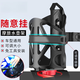 Battery motorcycle water cup holder electric bicycle water bottle rack mountain bike universal cycling water bottle drink Phantom adjustable quick release water bottle rack black