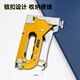 Deli heavy-duty manual three-purpose nail gun woodworking direct-order nail gun nail artifact (free 2000 for each of three nail types)