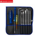 PB Swisstools Swiss Swiss Précision Tournevis Set étoile Cross Hexagon Portifonctionnel Dimensionnal Modification Cone PB9215BLUE