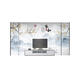 Kezhitu 2024 Keramikfliesen -TV -Hintergrund Wandsteinplatte Wohnzimmer Neu chinesisches einfache mikrokristalline Marmorschatten -Steinplatte Glasur 795 Quadratische Einzelstück 7802580 3895