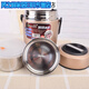 304 stainless steel vacuum pot, anti-overflow sealed lunch box pot, 0L 2 points chopsticks + spoon