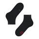 FALKE German Eagle Import RUTrail Breathable Sweat Absorbent Sports Running Socks Couple Men and Women Socks 16793/16794 3010- Black [16794 Women] 1 pair One size 35-36