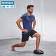 Decathlon balance core training foot yoga air cushion fitness training one foot black yoga ball size 2181821
