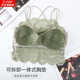 TJVF summer lace bra-wrapped tube top sexy beautiful back camisole for women without steel rings for outer wear and anti-exposure underwear for women Black 6656# M 80-105Jin Jin is equal to 0.5 kg