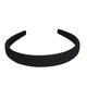 Zuoou solid color wide-brimmed hairpin hairband for daily wear by women, face wash and hair press headband for girls, Korean Internet celebrity press hair ring color, black