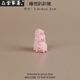 Creative cartoon cute high and short piglet micro landscape ornaments decoration accessories doll house desktop small ornaments 2 sets of high and short piglets [12 pieces]