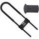 Clcey Glass Door Lock Mot de passe Lock Store Store Store en forme de serrure en U Double-Open Doudage Mot de passe anti-vol Antifold Lock en forme de serrure étendue Black Black Minglated Lock 27.5-34.5