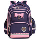 Schulbeutel der Universität Oxford Oxford University University Schools 'Damen der Kinderklassen 1-3-6 Schulden Reduzierende Ridgeschutz Leichter Rucksack mit großer Kapazität X723 Dunkelblau Pulver (Klassen 3-6/135-165 cm)