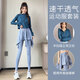 Aimengniao (Aimengniao) Running Sports Suit for Women 2024 Nouveau gymnase Séchant rapide des vêtements de séchage grimpant Badminton Dance Yoga Suit haut de sens Sense / Brick Red + Black L (Sélectionnez Code pour se référer au tour de taille du buste)