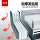 喜莱盛 鲜肉展示柜商用卧式冰柜展示柜冷藏平岛柜猪肉冷柜生鲜海鲜肉类保鲜柜熟食柜凉菜柜 2000*1050*910铝合金边款 风冷