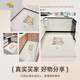 Kitchen floor mats waterproof, non-slip, wipeable, oil-proof, pvc special carpet for household floors, dirt-resistant, whole store 1 15917-Qiancheng Muxue 100x120cm clean waterproof and oil-proof