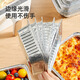 Chuidahuang air fryer tin foil bowls and plates 6 inches 30 pieces square tin foil box aluminum foil plate barbecue oven baking pan