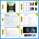 Genuine National Geographic Junior and High School Listening, Speaking, Reading and Writing Training Textbook Reflect Image English Level 123456 Listening, Speaking, Reading, Writing, including online account Level 2 (reading, writing) Image English