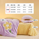 LOVO Luolai Life Flannel Four-piece Set Anti-static Winter Thickened Double-sided Quilt Cover Double 200*230cm