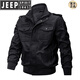JEEP SPIRIT二战外套男德国美军男士外套德军夹克二战复古飞行员 薄款 9903军绿色 90-115斤 建议 M