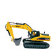 Huina model full alloy excavator model Huina large remote control car children boys and girls holiday birthday gift digging 70cm alloy version excavator for corporate use (do not shoot)