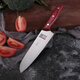 Deng Jiadao stainless steel household kitchen knife kitchen knife cutter cutter kitchen knife meat 4 chrome front cut back cut dual-purpose dragon water big foot 6134 slice knife + 6221D multi-purpose knife