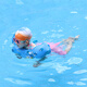 swimbobo儿童游泳臂圈 游泳装备2-6岁充气式浮力浮袖漂手臂圈浮圈1600粉色