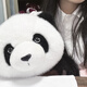 
ZHUOQU Panda Plush Toys Five-month-old Flowers Simulation Panda Doll Doll Doll Pillow Cure Birthday Gift