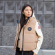 加拿大鹅（Canada Goose）Grandview 女士黑标短款羽绒马甲大鹅羽绒服 2267WB 1483 沙漠色 S