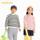Balabala children's clothing 2024 children's sweater medium-sized children's girls baby pullover boys versatile bottoming trend 208424103217
