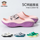 Big Mouth Monkey (Paul Frank) Slippers for Women Indoor and Outdoor Couple Thick Sole Soft Outdoor Sports Sandals Pink 36-37PF683
