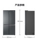 HAIER BCD-655WGHTD9DG9U1 Refrigerador 655L Gran capacidad Puerta cruzada Cross Variable Frequency de primer nivel