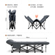 Mobili importierte Qualität Eskorte Einfache tragbare Lagerbett Klappeinklapper -Mittagspause Büro Büro Haus Nickerchen Wildleder Square Tube 190*70 cm Matratze integrierte Kurve