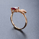 Her generation 18K gold tourmaline ring is a luxurious gift for her mother, her girlfriend, her mother-in-law. Please note the ring number (864529)