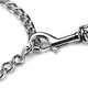 Duoqu dog chain anti-bite wear-resistant iron chain dog leash dog chain collar dog traction rope bolt dog rope pet supplies 10-20Jin Jin equals 0.5 kg