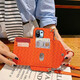
AFAPU Simple Xiaomi 14/13/12/11 mobile phone case coin wallet braided crossbody strap card personalized creative leather women's small card bag card bag orange plaid braided pattern change card bag + crossbody lanyard Redmi K50pro exclusive