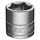 世达（SATA）世达工具英制套筒头10mm3/8标准中飞六角套筒电动扳手套筒套管 12 12107/5/8