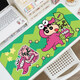 Clcey Long Mouse Pad Crayon Shin-Shirt Super Large Computer Desk Pad hochwertige Tastaturpolster schmutzresistente und waschbare Schüler ZZ-2694/SHIN SHIN-SHIRT 100 cm*50 cm Dicke 3mm