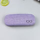 
Kissed glasses box imitating the pressing of men and women giving mirror cloth ins simple retro portable myopia reading glasses box random color mirror cloth + eye box