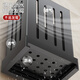 Edo chopstick barrel wall-mounted chopstick box spoon storage box kitchen chopstick cage free punch drain spoon storage rack gray