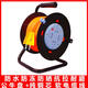 Bull (Bull) Roller Camiseta de alimentación Ingeniería del disco de la construcción Bobina de la bobina 20/30/50 metros Cable de extensión del hogar Bull 8030 Cable Coil + 2 Core 2.5 Square 20 metros
