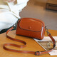 Going East (X.D.Z.H) Leichte Luxus-High-End-Marke Damen Small Bag Damenbeutel Neue Pendler Vielseitige Einschuld-Cross-Body-Tasche Frauen-Casual Shell Bag Brown (einfache Retro große Kapazität High-End-Nische)