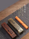 American and foreign 10.5 cm linear incense vertical incense burner study tea tasting incense burner home indoor natural sandalwood agarwood fragrance Laoshan sandalwood without incense burner