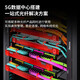 AMPCOM Single-mode MPO fiber jumper 10 Gigabit OM3-300/OM4 multi-mode FC pigtail 8/12-core telecommunications extension cable MPO-FC 10 Gigabit OM4 [12-core] 1 meter