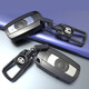 
Car keychain stainless steel accessories waist hanging creative anti-lost number plate 360 ​​rotating motorcycle keychain remote control metal keychain Honda keychain [360 rotating upgrade] gun black