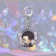 JBA (JBA) Figura de contrato intrépida Keychain Valorant Periférico colgante periférico Renai Jean-Feng Neon Creative School Bag Hanging A679 5cm (desgarrar con una película en ambos lados está más claro)