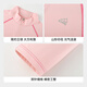 Anaier boys and girls stand collar long-sleeved T-shirt 2025 spring new half open collar sun protection casual sports tops Luo Ying pink 160
