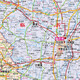 
Shandong Map HD paper version 2025 administrative region traffic topographic map 1068*749 mm