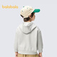Balabala children's clothing boys' jacket children's top 2025 spring hooded waffle fashion trend 209125105102